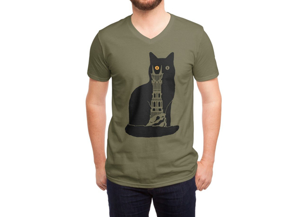 Cat's Eye of Sauron (Barad-pûrr), t-shirt design by Jason McDade