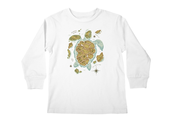 Turtle Island, t-shirt design by Christopher Phillips