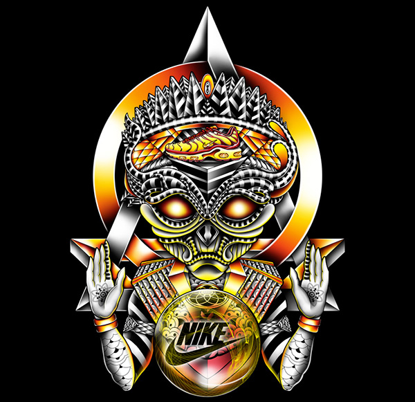 NIKE: King of the Sneakerheads T-shirt design
