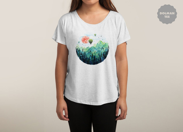 "Roundscape" t-shirt design by filgouvea