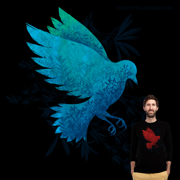 Birdy Bird t-shirt design by Fil Gouvea