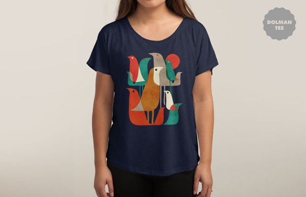flock and feathers shirts
