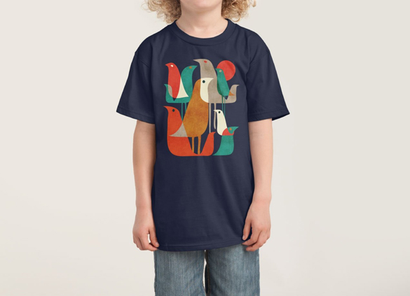 Flock of Birds, t-shirt design by radiomode