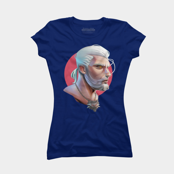 Geralt from Rivia t-shirt design
