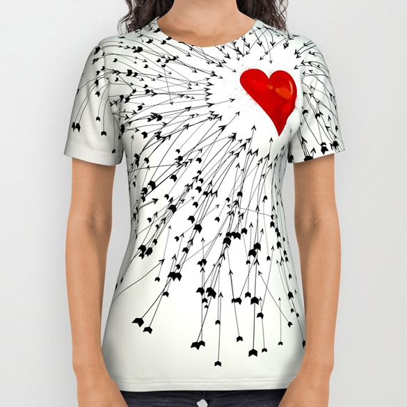 Heart&Arrows t-shirt design