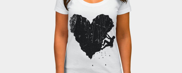 Peak of love t-shirt design