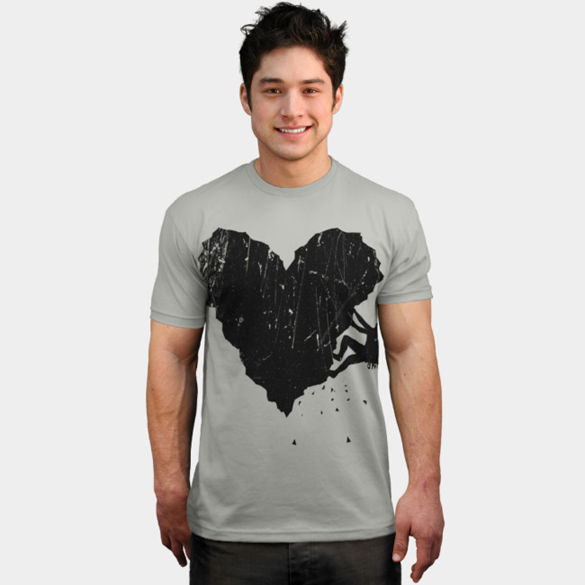 Peak of love t-shirt design