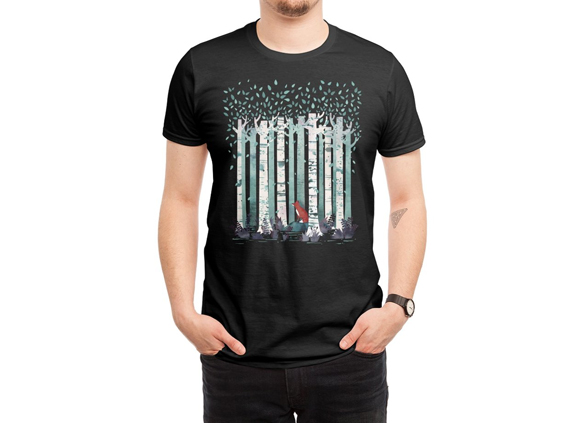 The Birches (Black Variant) t-shirt design