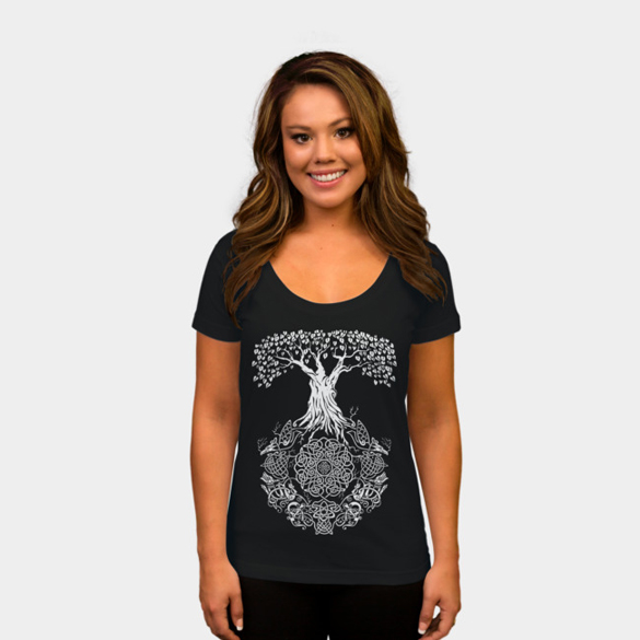 Yggdrasil Tree of Life t-shirt design