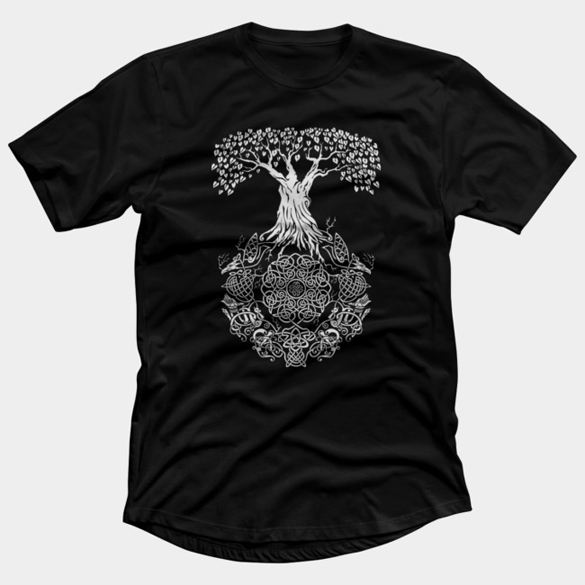 Yggdrasil Tree of Life t-shirt design