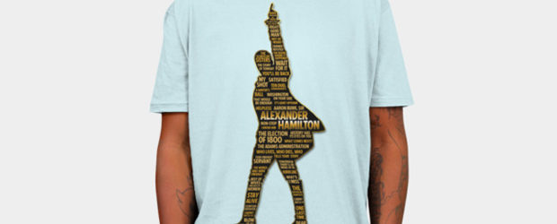 Alexander Hamilton t-shirt design