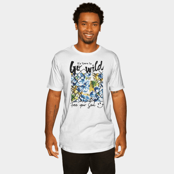 Go wild t-shirt design