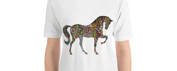 Horse unisex t-shirt design