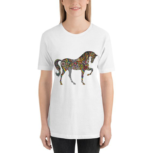 Horse unisex t-shirt design
