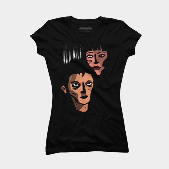 Love in the dark t-shirt design