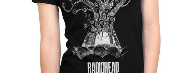 Radiohead t-shirt design