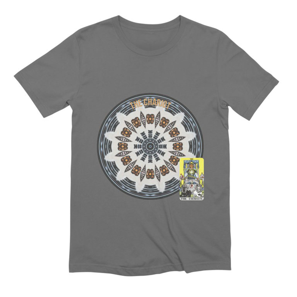 Tarot of Cyclicity 7 The Chariot t-shirt design