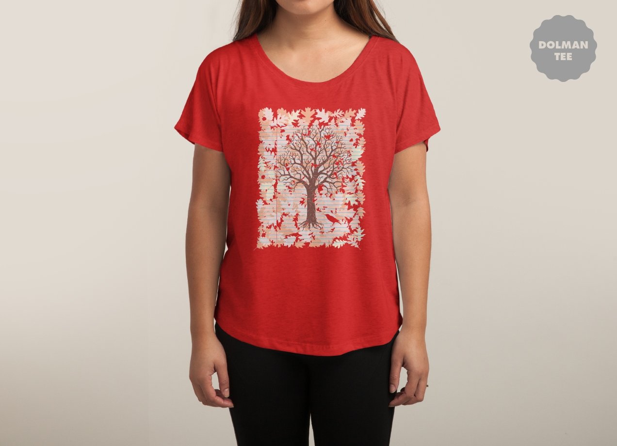 Loose Leaf t-shirt design