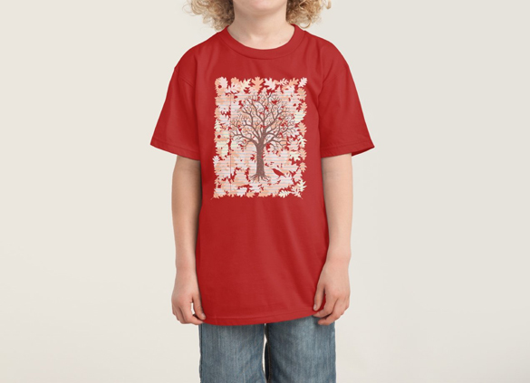 Loose Leaf t-shirt design