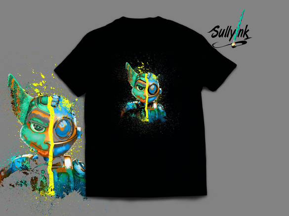 Space Pals t-shirt design