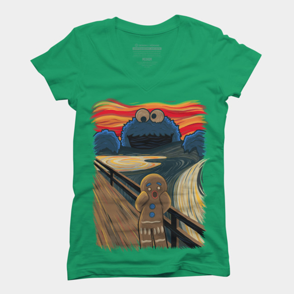 The Cookie Muncher t-shirt design