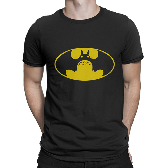 Totoro x Batman T-Shirt design
