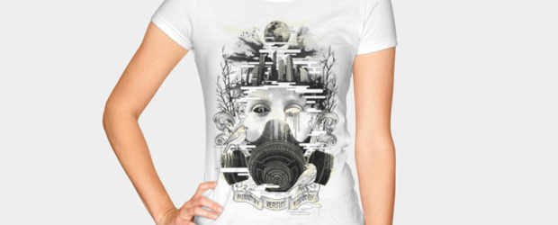 Industry vs. Ecology t-shirt design by Dan Elijah G. Fajardo
