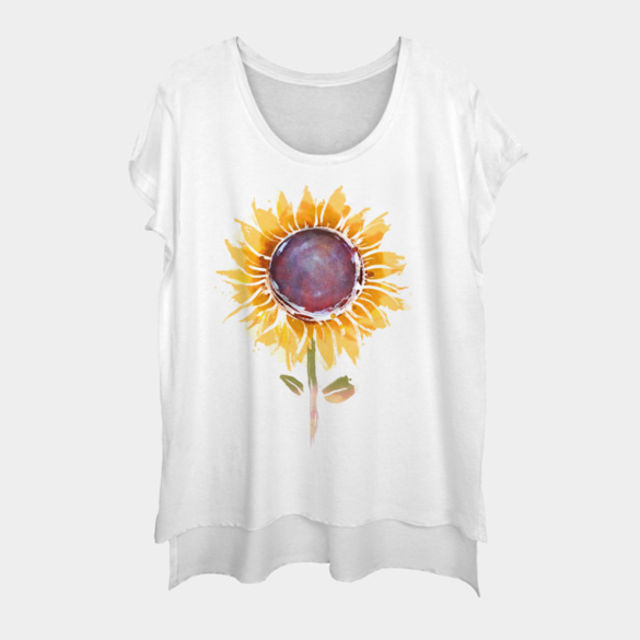 Sunflower t-shirt design