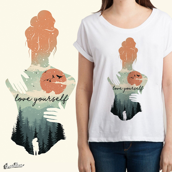 Love Yourself t-shirt design