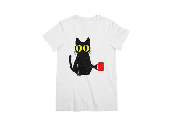 Catfeine t-shirt design