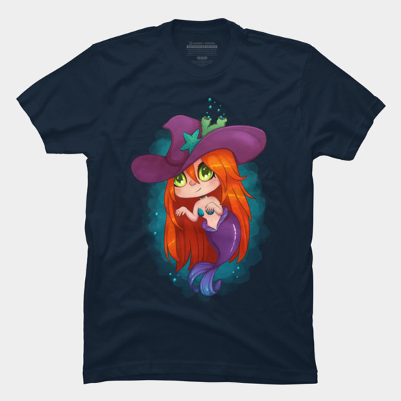 Mermaid t-shirt design