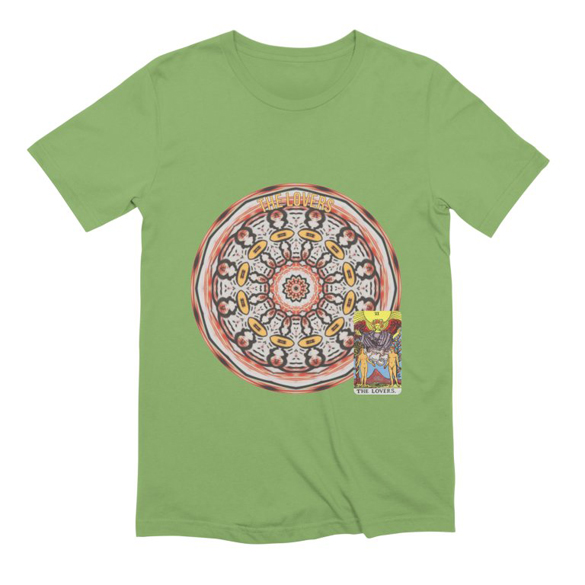 Tarot of Cyclicity 6 The Lovers t-shirt design