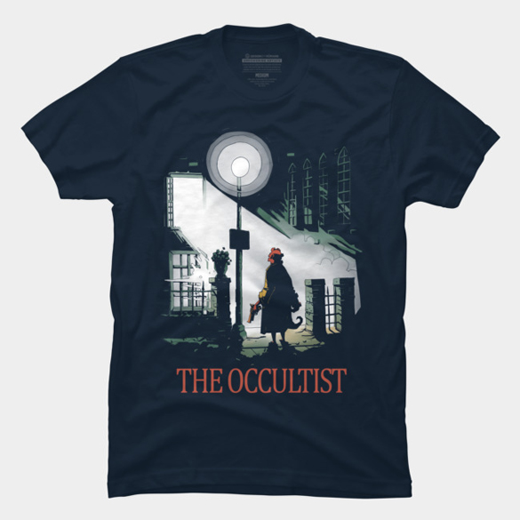 The Occultist t-shirt design