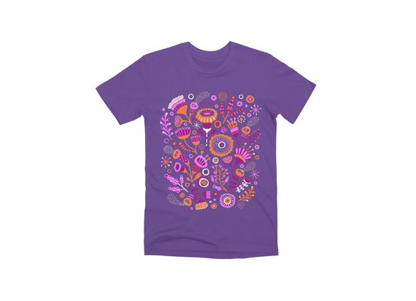 Magic Flowers t-shirt design