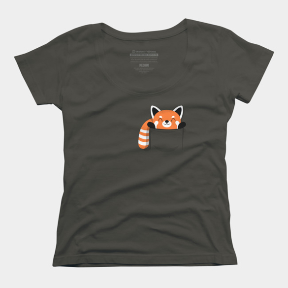 Red Panda t-shirt design - Fancy T-shirts