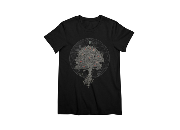The Tree of Knowledge t-shirt design