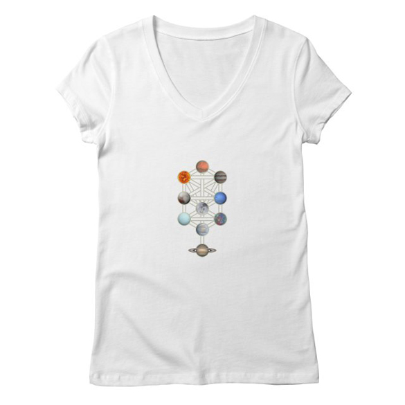 Planetary Tree of Life t-shirt design