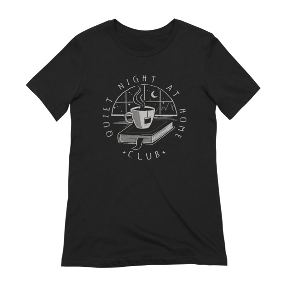 Quiet Night Club t-shirt design