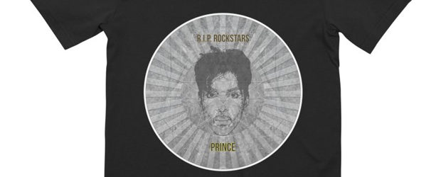 R.I.P. Rockstars Prince t-shirt design