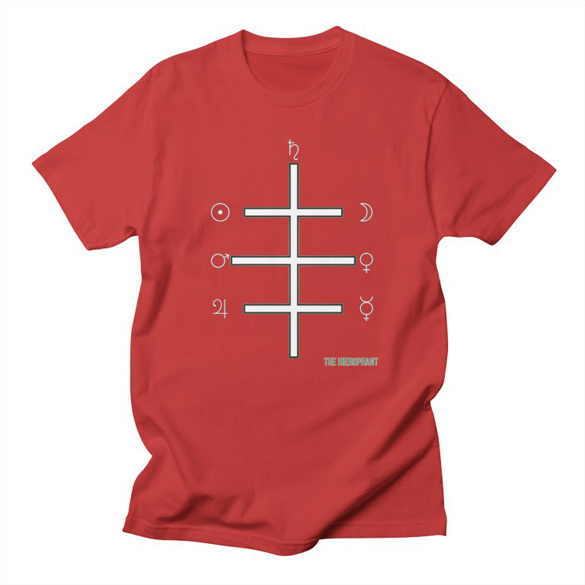 AHT The Hierophant t-shirt design