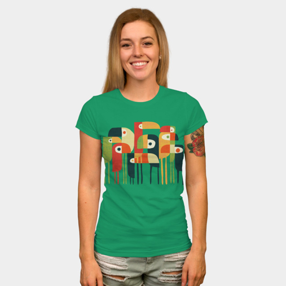 Bird Family t-shirt design