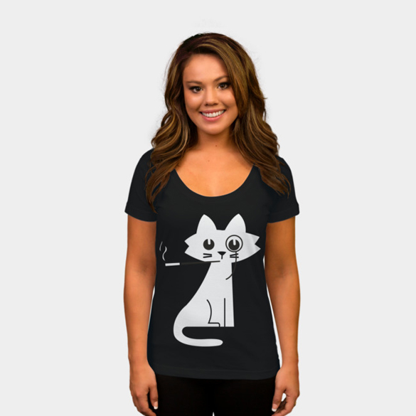 Classy Cat t-shirt design - Fancy T-shirts