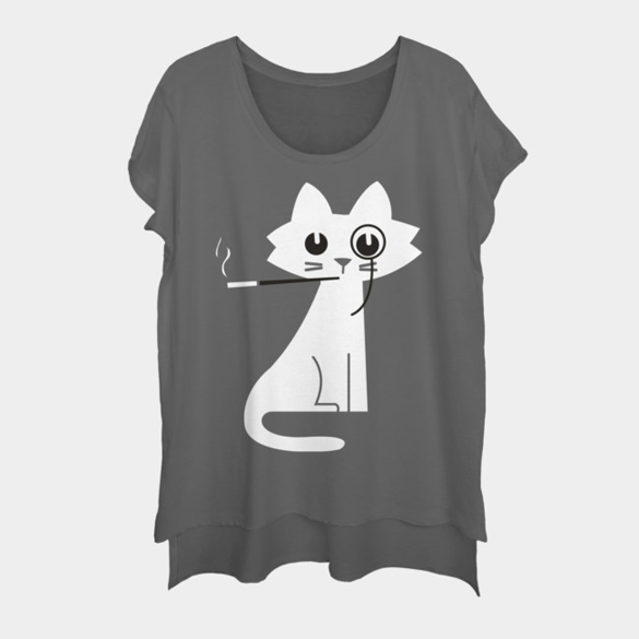 Classy Cat t-shirt design