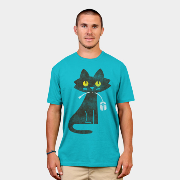 Hungry Hungry Cat t-shirt design