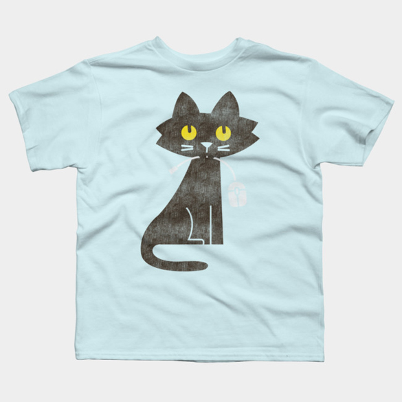 Hungry Hungry Cat t-shirt design