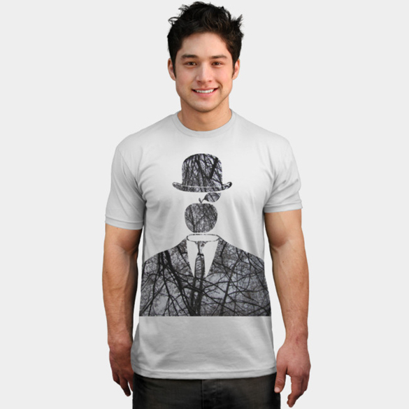 Magritte in the City v.2 (Autumn) t-shirt design