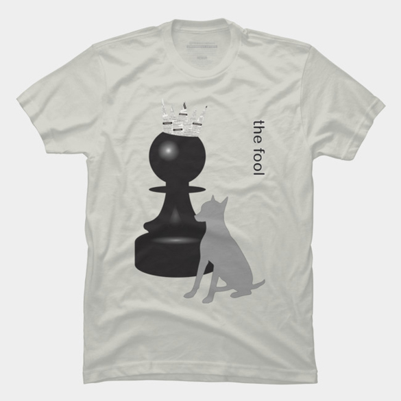 The Fool v.1 (Tarot card) t-shirt design