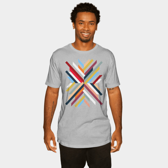 Abstract Geometric t-shirt design