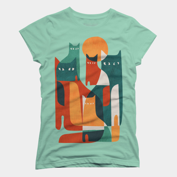Cat Cat Cat, t-shirt design