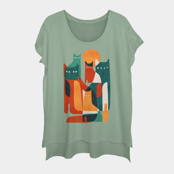 Cat Cat Cat, t-shirt design